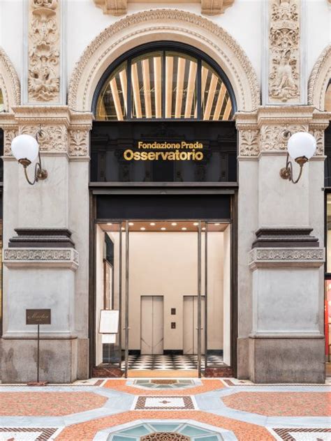 osservatorio prada orari|fondazione prada milano.